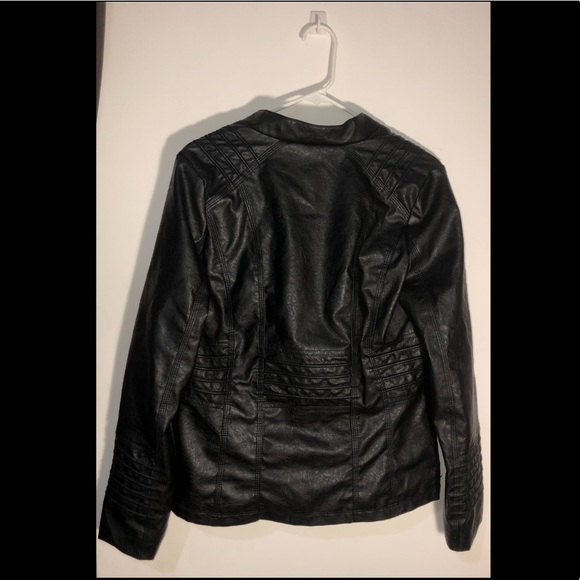 Faux Leather Jacket(PERFECT condition) - Picture 2 of 6